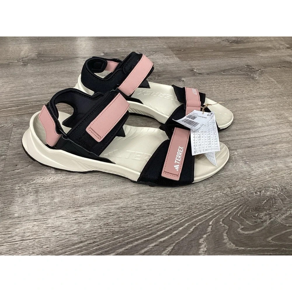 New Adidas Mens 12 Pink Terrex Hydroterra Sandals JQ2239 Slip On NEW NWT